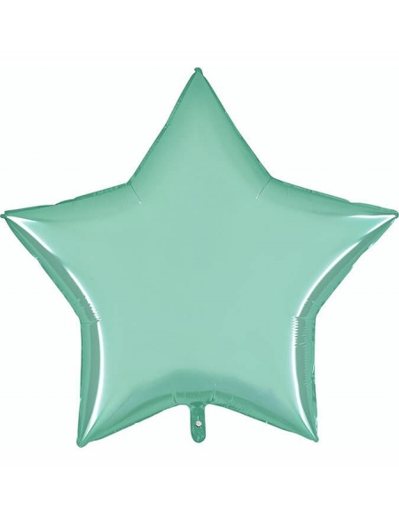 Globo Estrella 91cm Azul Baby - Foil Poliamida - G36206PB