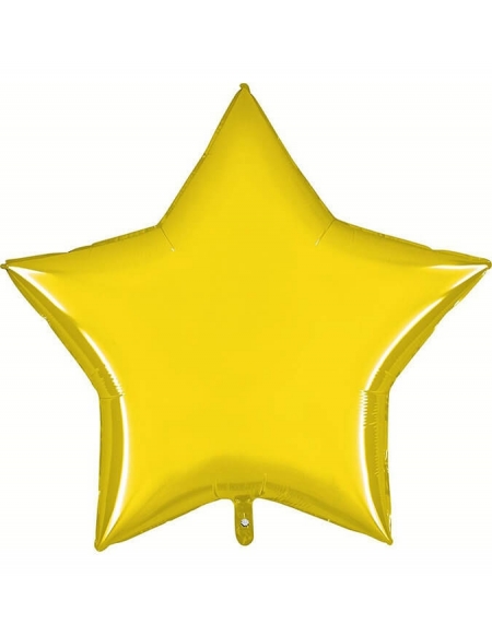 Globo Estrella 91cm Amarillo Pastel - Foil Poliamida - G36216PY