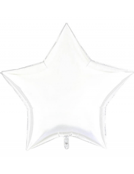 Globo Estrella 91cm Blanco - Foil Poliamida - G36218WH