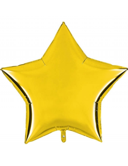 Globo Estrella 91cm Amarillo - Foil Poliamida - G36219Y