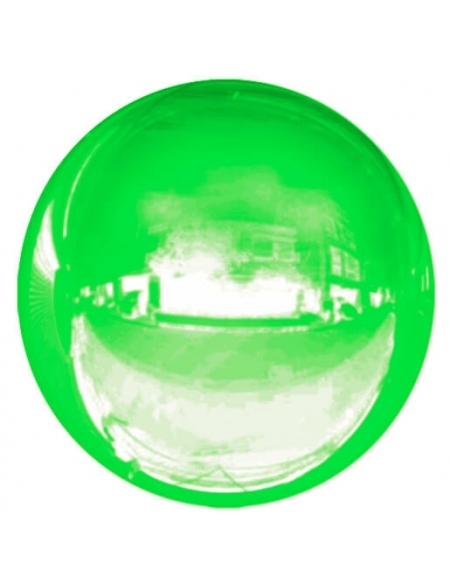 Globo Esferico 18cm Verde - Foil Poliamida - S2432