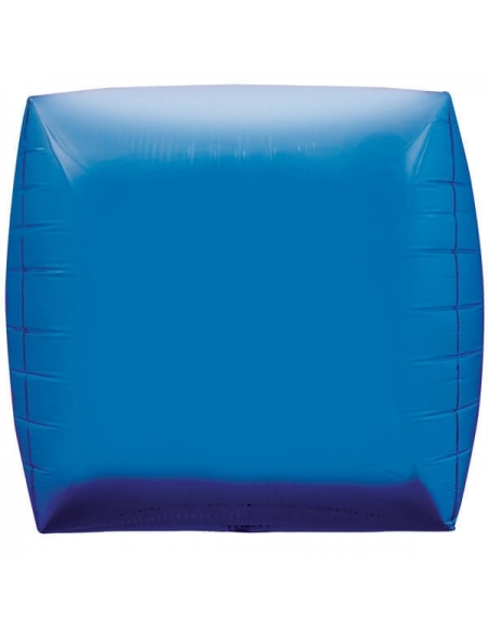 Globo Cubo 43cm Azul - Foil Poliamida - NSB01013