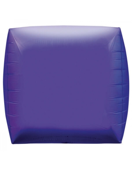 Globo Cubo 43cm Purpura - Foil Poliamida - NSB01015