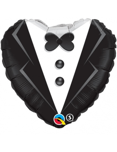 Globo Traje de Novio - Corazon 45cm Foil Poliamida - Q15784