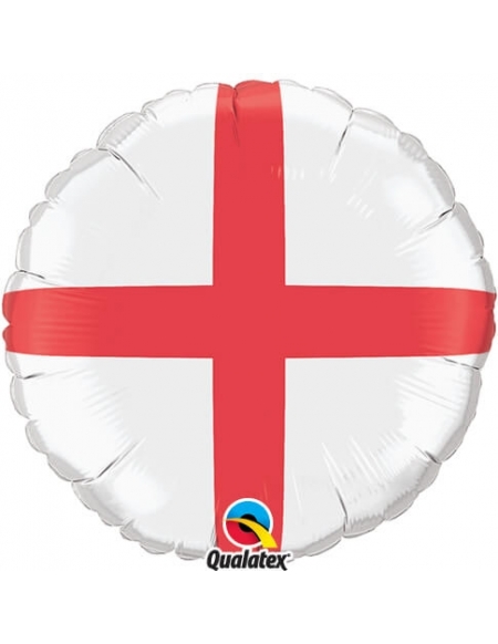 Globo St. Georges Cross - Redondo 45cm Foil Poliamida - Q75684