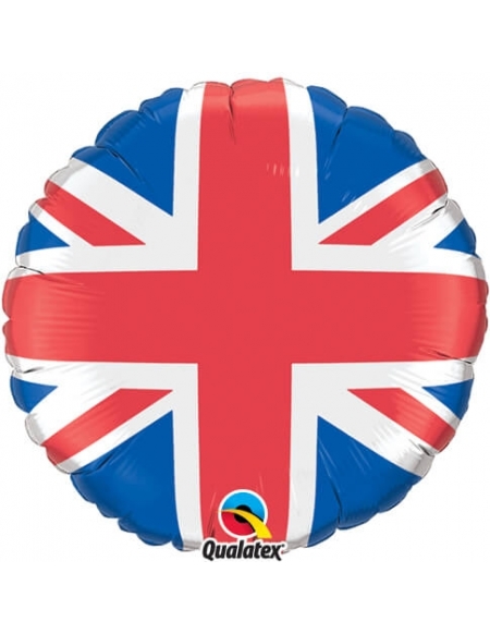 Globo Union Jack - Redondo 45cm Foil Poliamida - Q44979