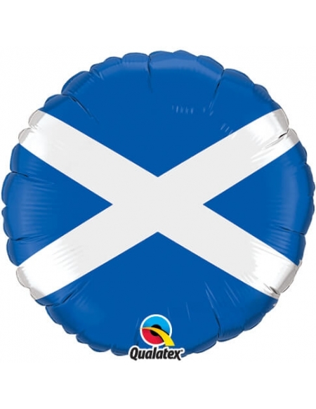 Globo St. Andrews Cross - Redondo 45cm Foil Poliamida - Q74565