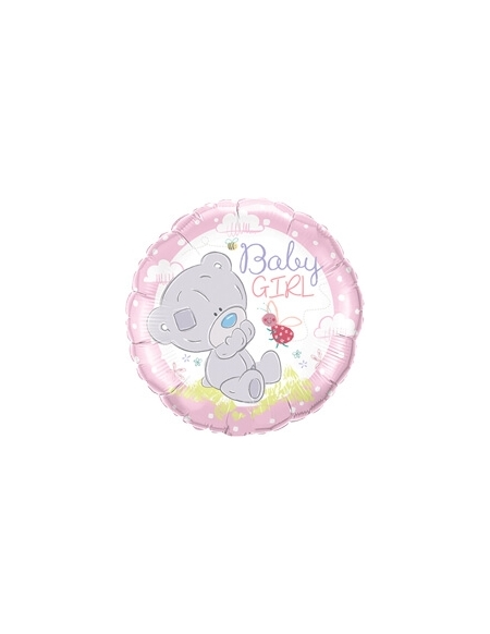 Globo Tiny Tatty Teddy Baby Girl Redondo 45cm Foil Poliamida Q28170