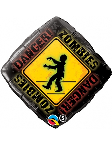 Globo Zombie Crossing - Diamante 45cm Foil Poliamida - Q33755