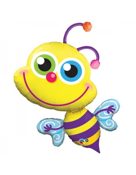 Globo Beaming Bee - Forma 102cm Foil Poliamida - Q11577