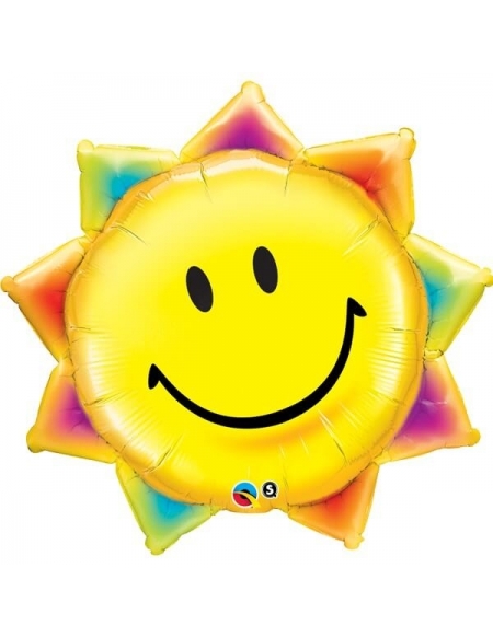 Globo Sunshine Smile Face - Forma 89cm Foil Poliamida - Q26531