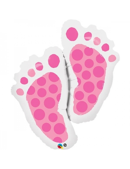 Globo Baby Feet Pink - Forma 89cm Foil Poliamida - Q25853