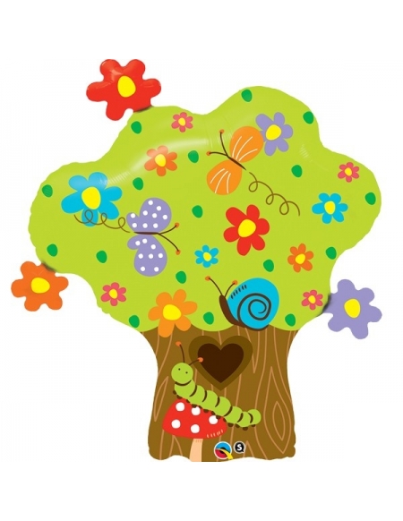 Globo Enchanted Tree in Bloom - Forma 91cm Foil Poliamida - Q26454