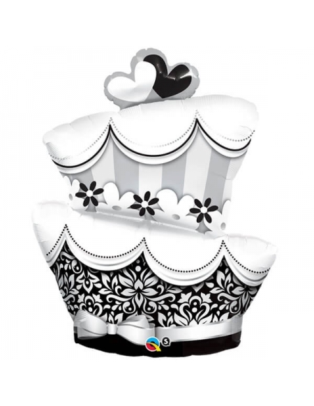 Globo Fun and Fabulous Wedding Cake Forma 104cm Foil Poliamida Q17096