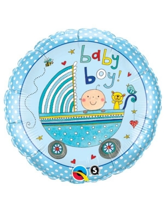 Globo Baby Boy Stroller - Mini 23cm Foil Poliamida - Q50078