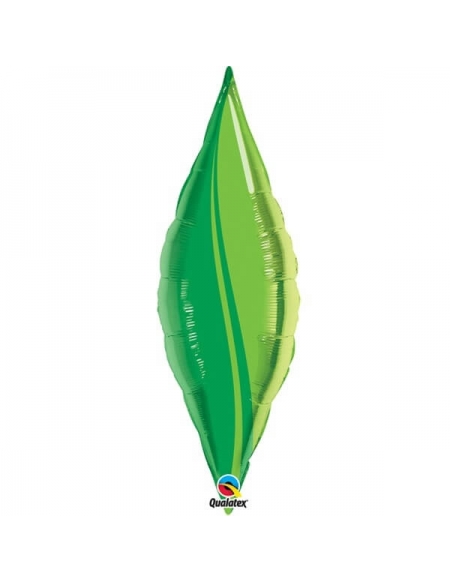 Globo Taper Green Leaf 33cm - Foil Poliamida - Q17135