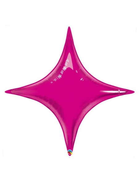 Globo Starpoint 50cm Magenta - Foil Poliamida - Q31867