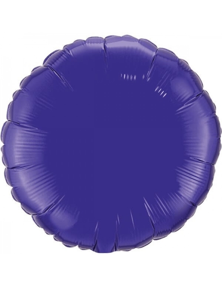 Globo Redondo 22cm Quartz Purple - Foil Poliamida - Q24128