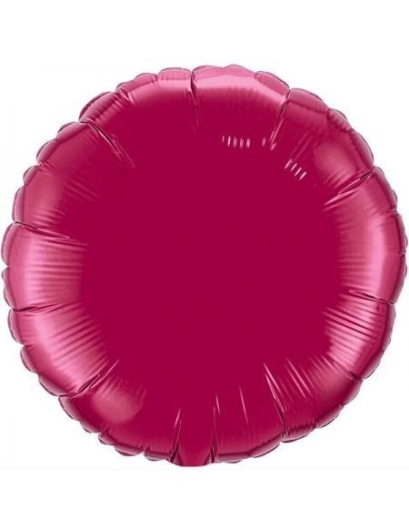 Globo Redondo 45cm Burgundy - Foil Poliamida - Q74917