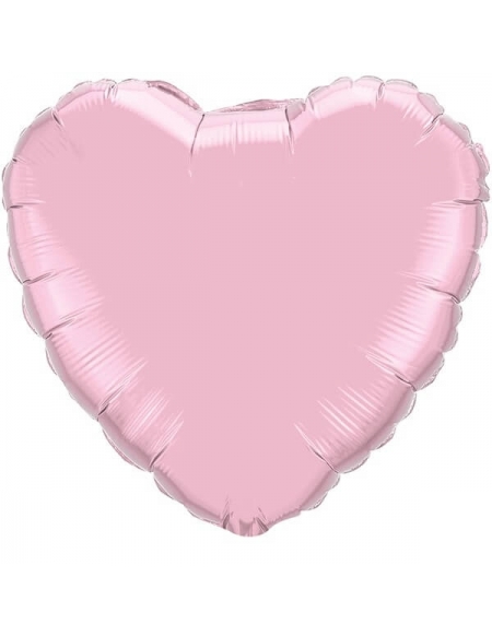 Globo Corazon 10cm Pearl Pink - Foil Poliamida - Q27164