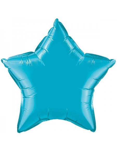 Globo Estrella 10cm Turquoise - Foil Poliamida - Q24817