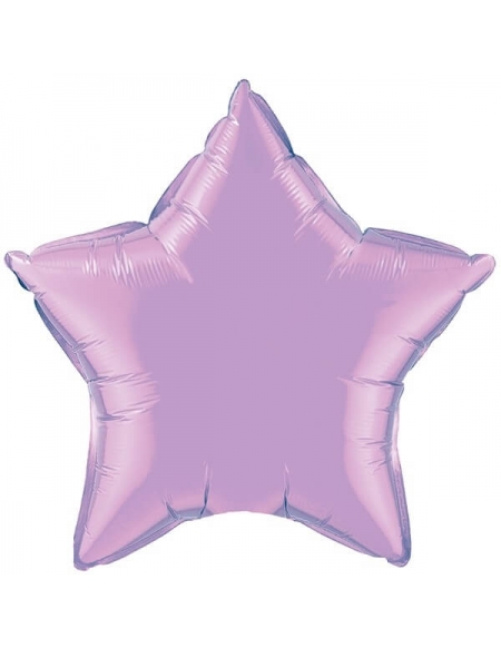 Globo Estrella 50cm Pearl Lavender - Foil Poliamida - Q54807