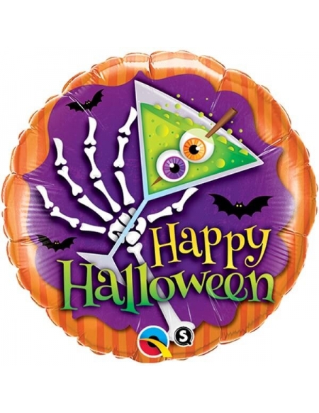 Globo Halloween Scary Drink - Foil Redondo 45cm -  Q43464