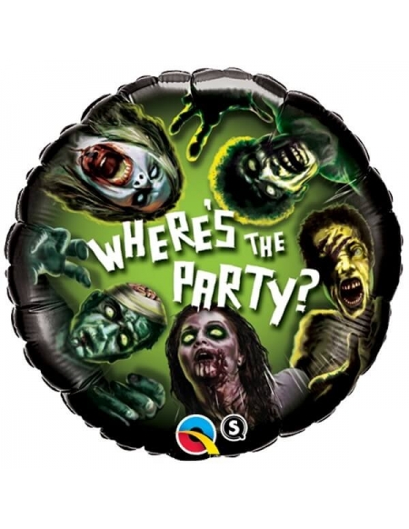 Globo Zombie Party - Foil Redondo 45cm - Q18154