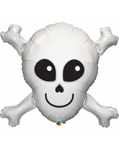 Globo Happy Skull - Foil Forma 81cm -  Q17623