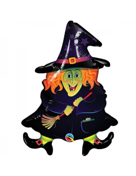 Globo Wacky Witch - Foil Forma 35cm -  Q50963