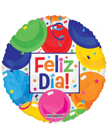 Globos Feliz Dia Globos 45cm