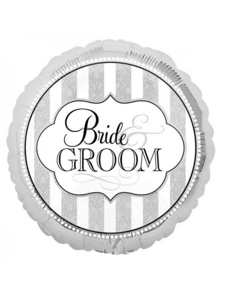 Globo The Bride & Groom Redondo 45cm
