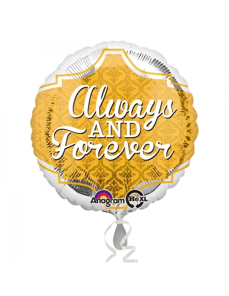 Globo Always & Forever Redondo 45cm