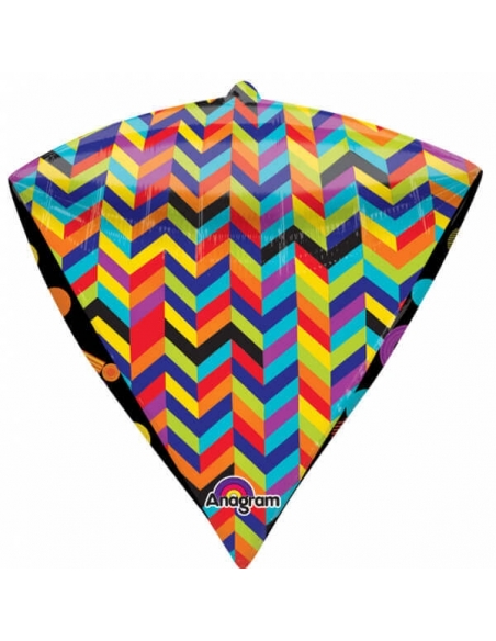 Globo Bright Dots Congrats Diamante 3D