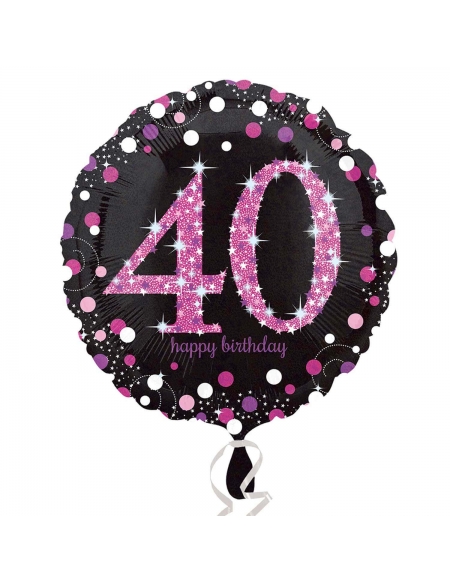 Globo Pink Celebration 40 Redondo 45cm