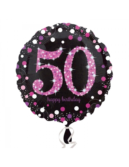 Globo Pink Celebration 50 Redondo 45cm