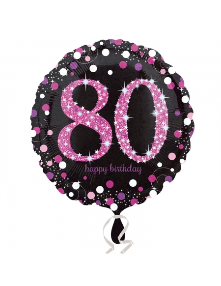 Globo Pink Celebration 80 Redondo 45cm