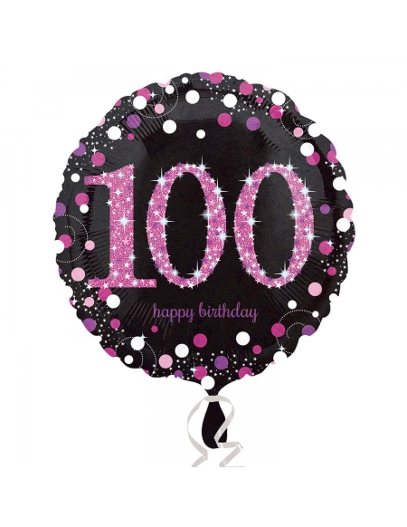 Globo Pink Celebration 100 Redondo 45cm