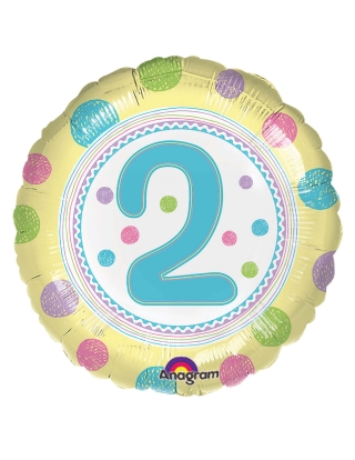 Globo Spoton Age 2 Redondo 45cm