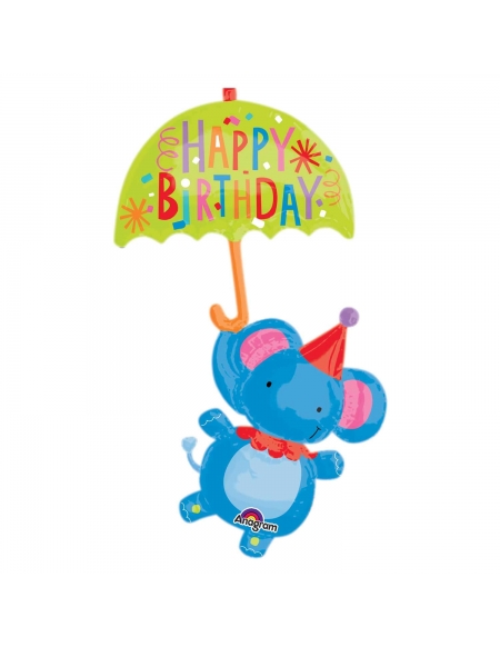 Globo Circus Elephant HBD Forma 60cm