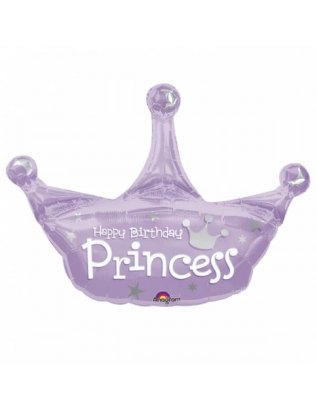 Globo Birthday Princess Crown Forma 86cm