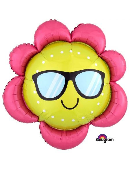 Globo Flor con Gafas Forma 68cm