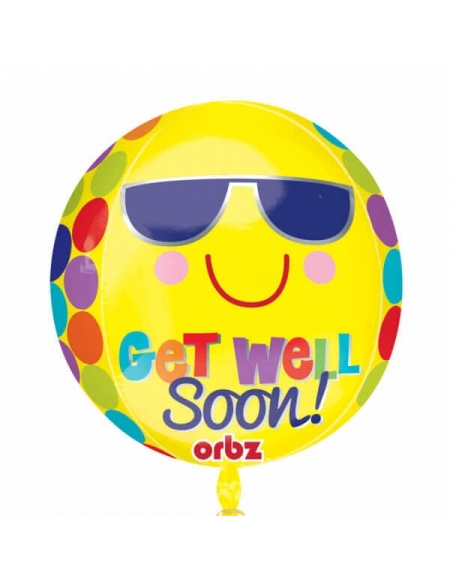 Globo Bright Sunny Get Well Soon Esfera 40cm