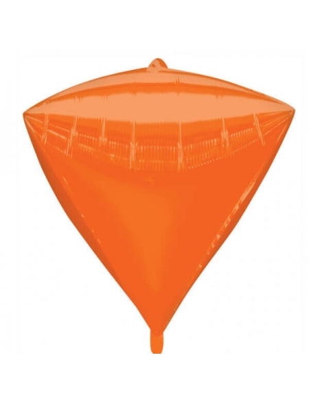 Globo Diamante 3D Naranja