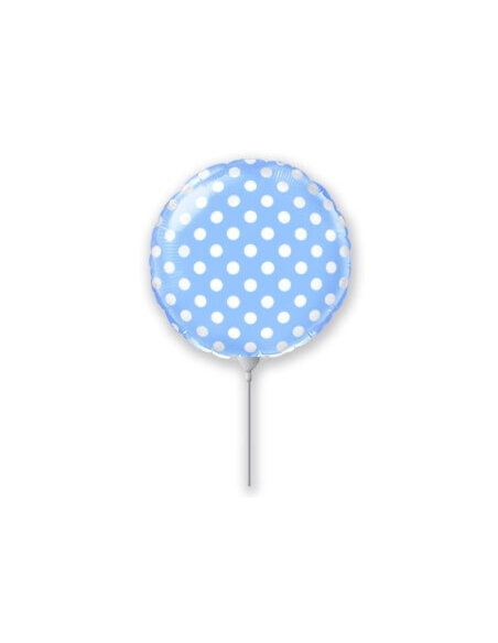 Globo Celeste Lunares Blancos Mini 22cm