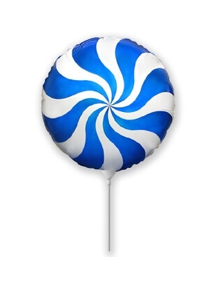 Globo Candy Azul Mini 22cm