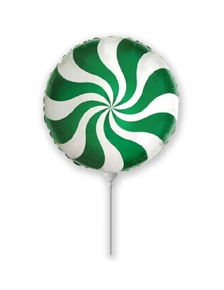 Globo Candy Verde Mini 22cm