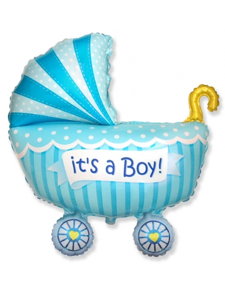 Globo Carrito Bebe Its a Boy Forma 89cm