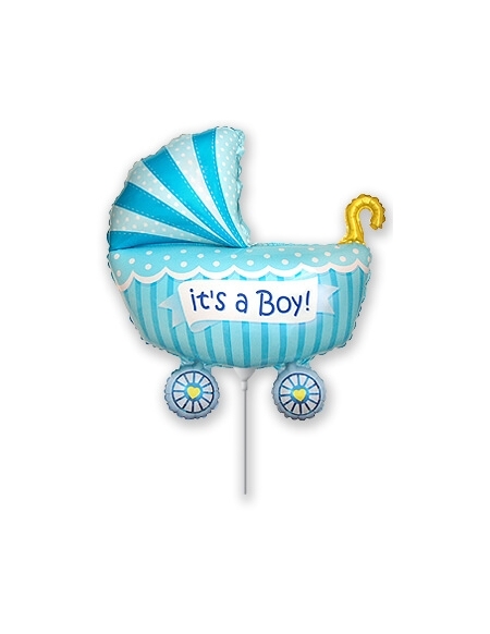 Globo Carrito Bebe Its a Boy Mini Forma