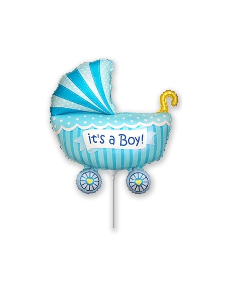 Globo Carrito Bebe Its a Boy Mini Forma